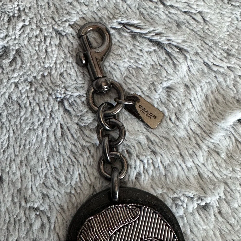 Coach Embroidered Skull Keychain Fob - Picture 3 of 11